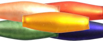 Oves 12 mm - matná směs barev (60 ks)