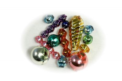 Směs perlí do 12 mm - lesk směs barev (100 ks)