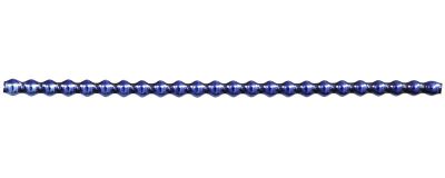 Rauta 5 mm - lesk modrá (12 ks, 24 perlí na klaučeti)