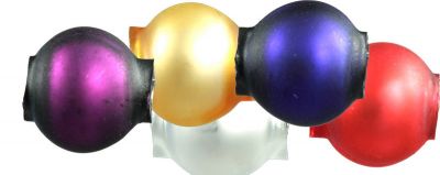 Kulatá 7 mm - mat směs barev (60 ks)