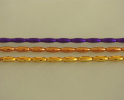 Oves 8 mm - lesk směs barev (12 ks, 13 perlí na klaučeti)