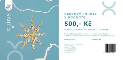 Dárkový poukaz - 500