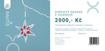 Dárkový poukaz - 2000