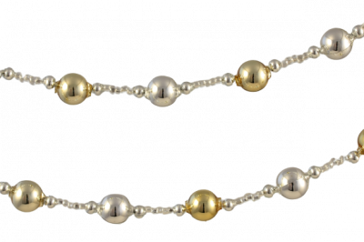 Vánoční řetěz - kulaté perle
