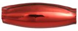 Oves 8 mm - lesk červená (60 ks)
