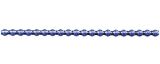 Rauta 6 mm - lesk modrá (6 ks, 20 perlí na klaučeti)