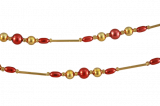 Vánoční řetěz - drobné perle