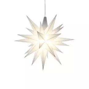 Herrnhutská Hvězda 13 cm, bílá, typ A1e