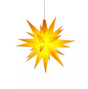 Herrnhutská Hvězda 13 cm, zlatá, A1e