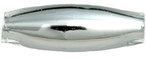 Oves 8 mm - stříbrná (60 ks)
