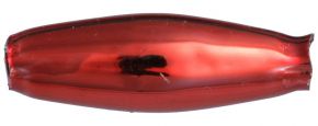 Oves 12 mm - lesk červená (60 ks)