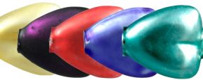 F200 Srdce - matná směs barev (12 ks)
