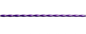 Oves 8 mm - lesk fialová (12 ks, 13 perlí na klaučeti)