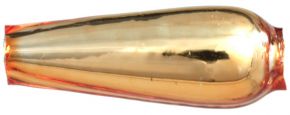 Hruška F282, 16 mm - lesk oranžová (30 ks)