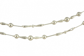 Vánoční řetěz - drobné perle